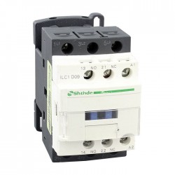 CONTACTOR 3 POLOS NA/NC 12A 5,5KW 24VDC SCHNEIDER LC1D12BL